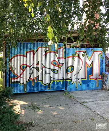 Graffiti Wall - Photo by casom - casom, sevenhells, chrome (2019)