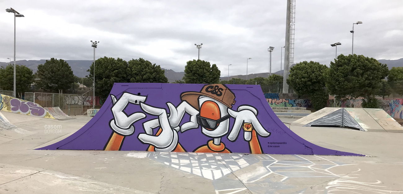 Graffiti Wall - Photo by casom - casom, sevenhells, 7hells (2019)