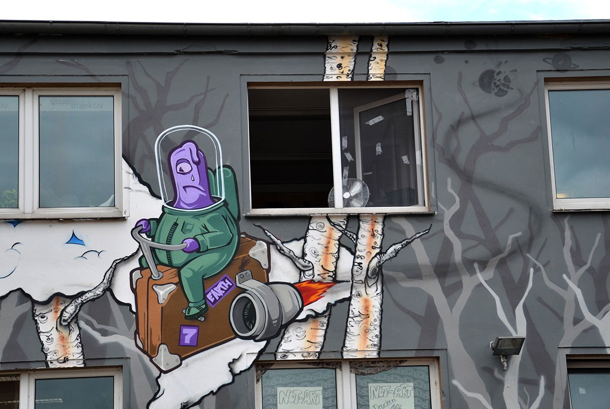 Graffiti Wall in Radebeul - Photo by casom - casom, seven.hells, 7hells (2015)