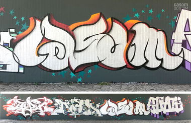 Graffiti Wall - Photo by casom - casom, utopia, dorm (2019)