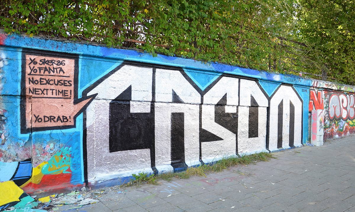 Graffiti in MÜNCHEN - Photo by casom - casom, sevenhells (2016)