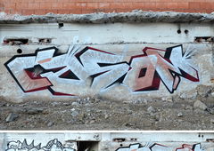 Graffiti Wall - Photo by casom - casom, sevenhells, fanta (2018)