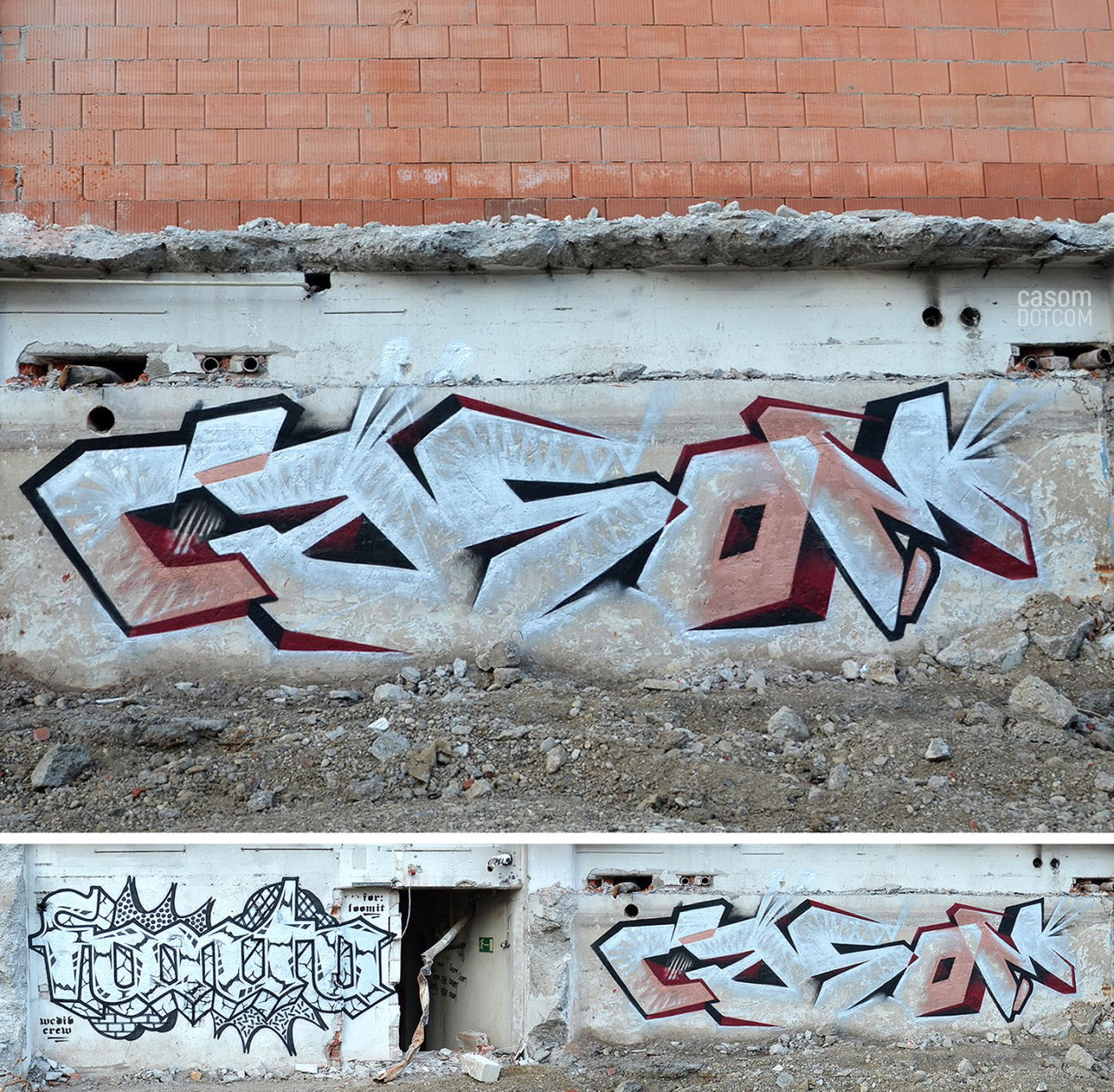 Graffiti Wall - Photo by casom - casom, sevenhells, fanta (2018)