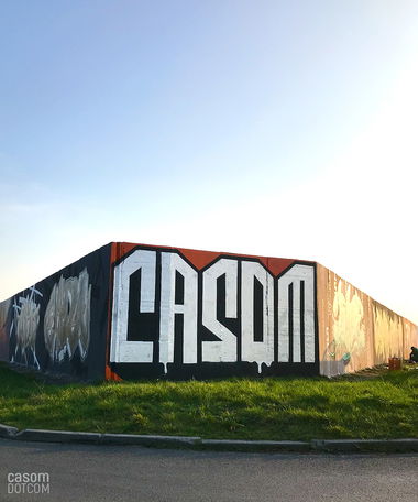 Graffiti Wall - Photo by casom - casom, sevenhells, 7hells (2019)