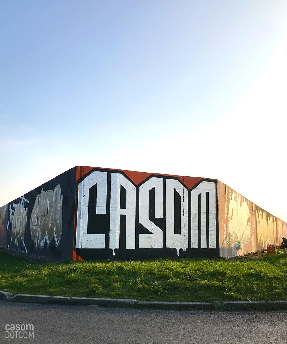 Graffiti Wall - Photo by casom - casom, sevenhells, 7hells (2019)