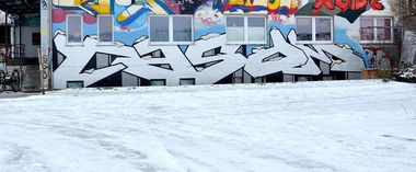 Graffiti Wall in Radebeul - Photo by casom - casom, sevenhells (2018)