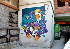 Graffiti Wall in Otoka - Photo by casom - casom, sevenhells, 7hells (2018)