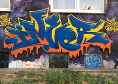 Graffiti Wall in Radebeul - Photo by casom - infiver, casom, sevenhells (2018)