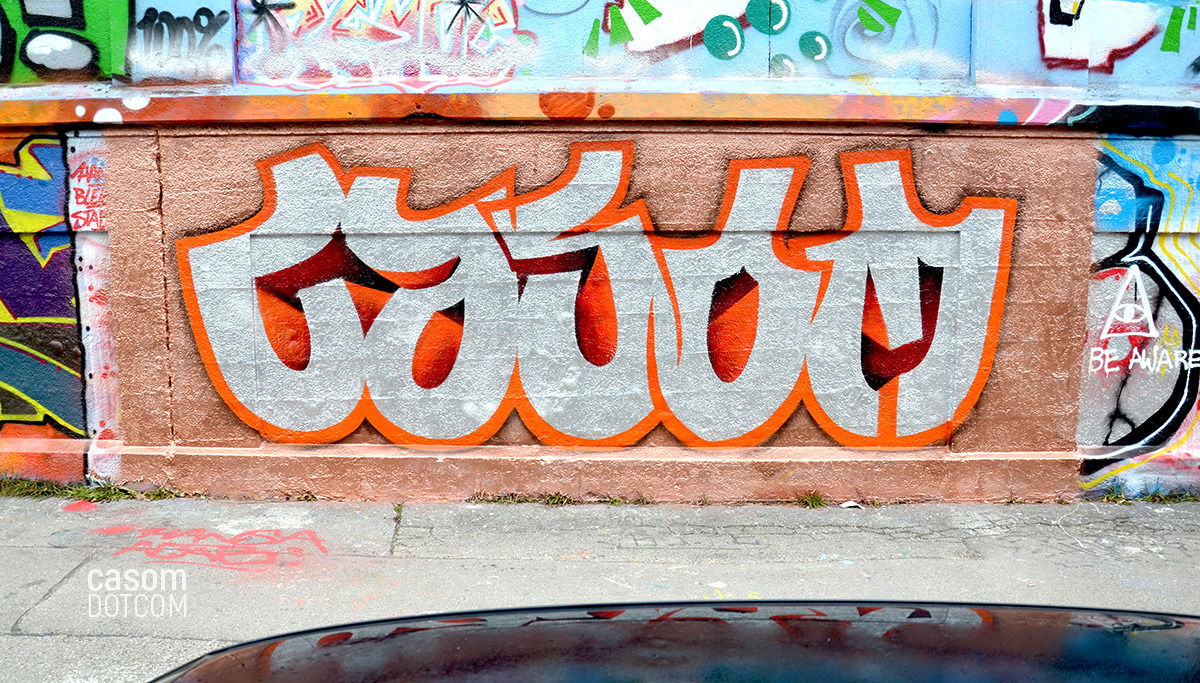 Graffiti Wall - Photo by casom - casom, sevenhells (2018)