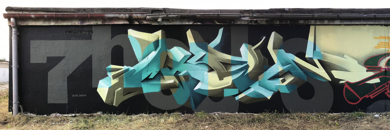 Graffiti Wall - Photo by casom - casom, sevenhells, 7hells (2019)