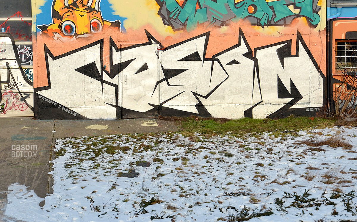 Graffiti Wall - Photo by casom - casom, sevenhells, 7hells (2017)