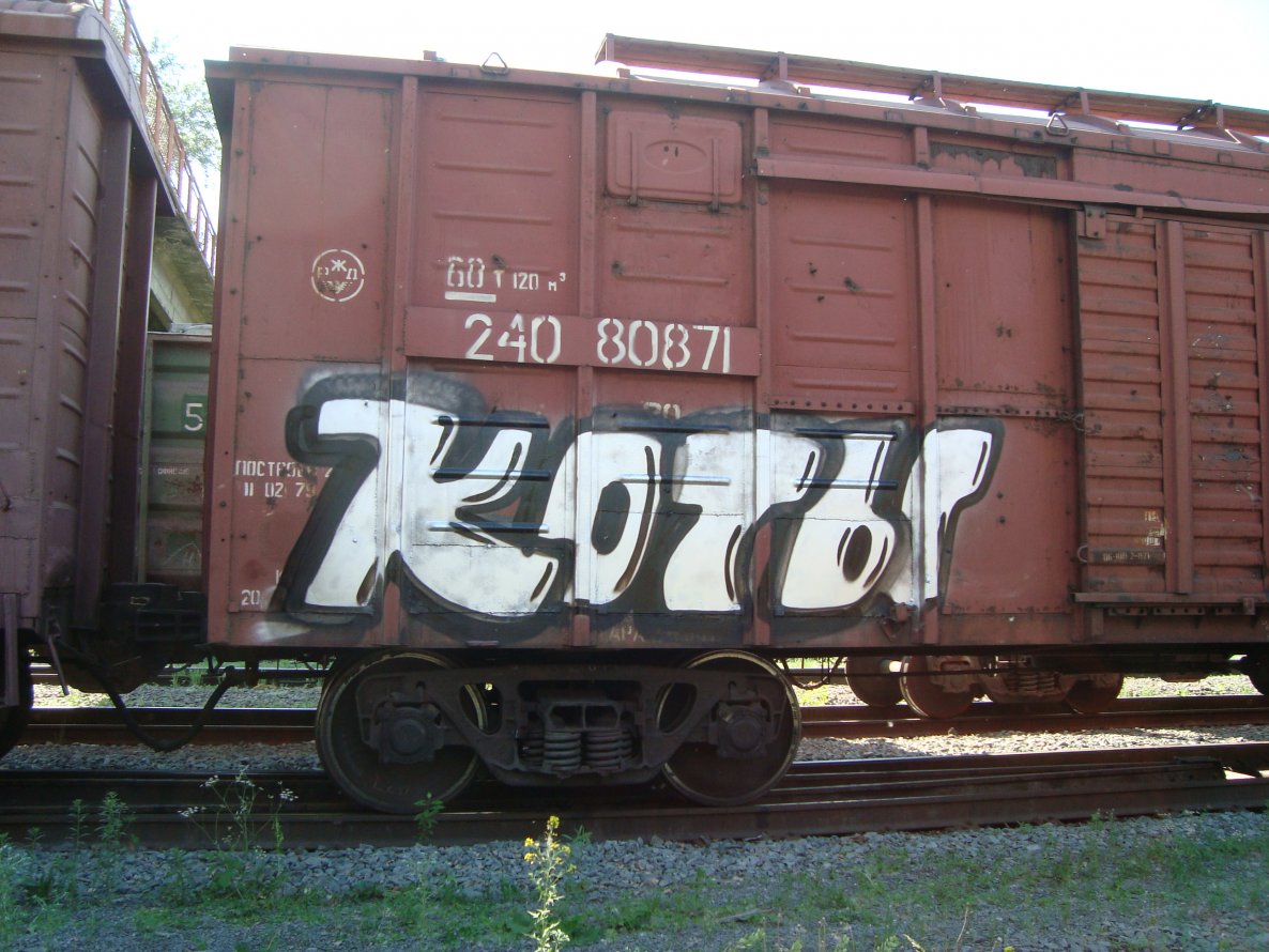 Graffiti Train - Photo by cats - cats (2011)