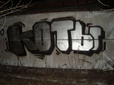 Graffiti Bombing - Photo by cats - cats (2011)