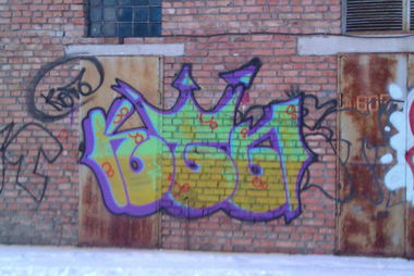Graffiti Bombing - Photo by cats - cats (2013)