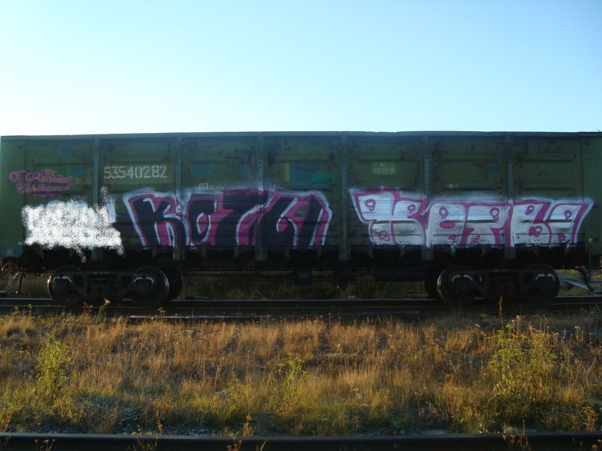 Graffiti Train - Photo by cats - cats (2011)