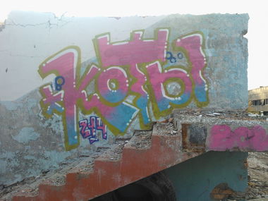 Graffiti Bombing - Photo by cats (2013)