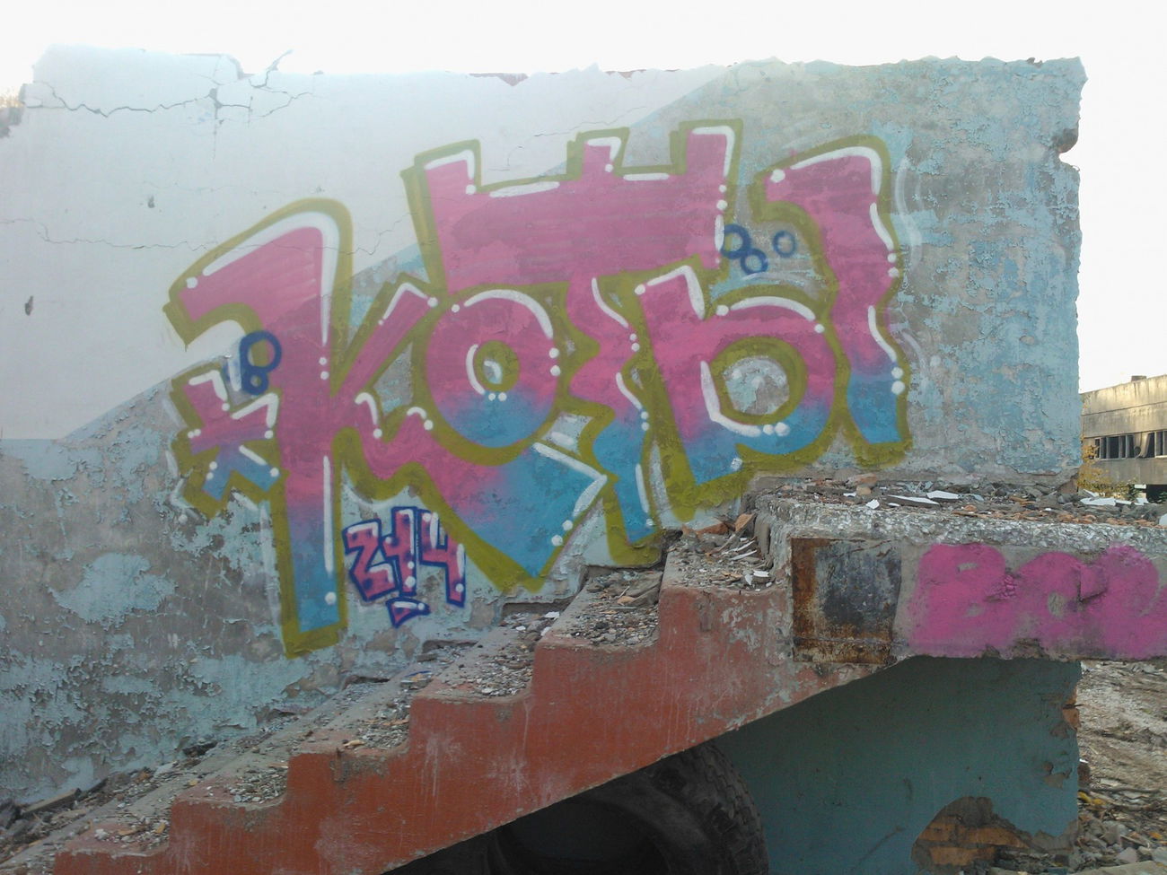 Graffiti Bombing - Photo by cats (2013)