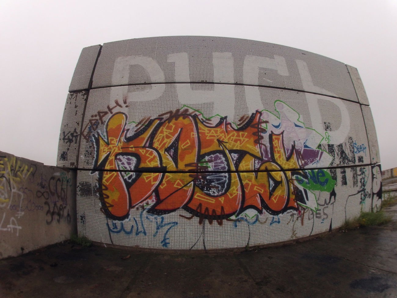 Graffiti Wall - Photo by cats (2014)