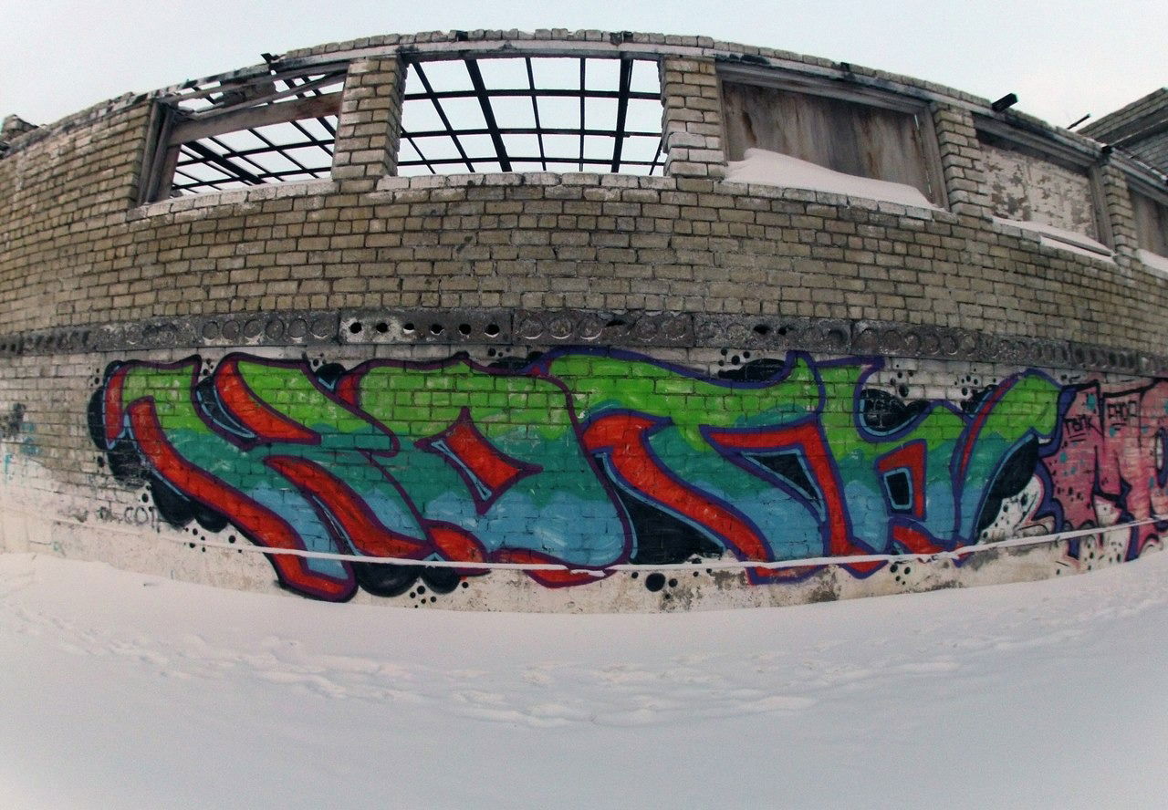 Graffiti Bombing - Photo by cats (2013)