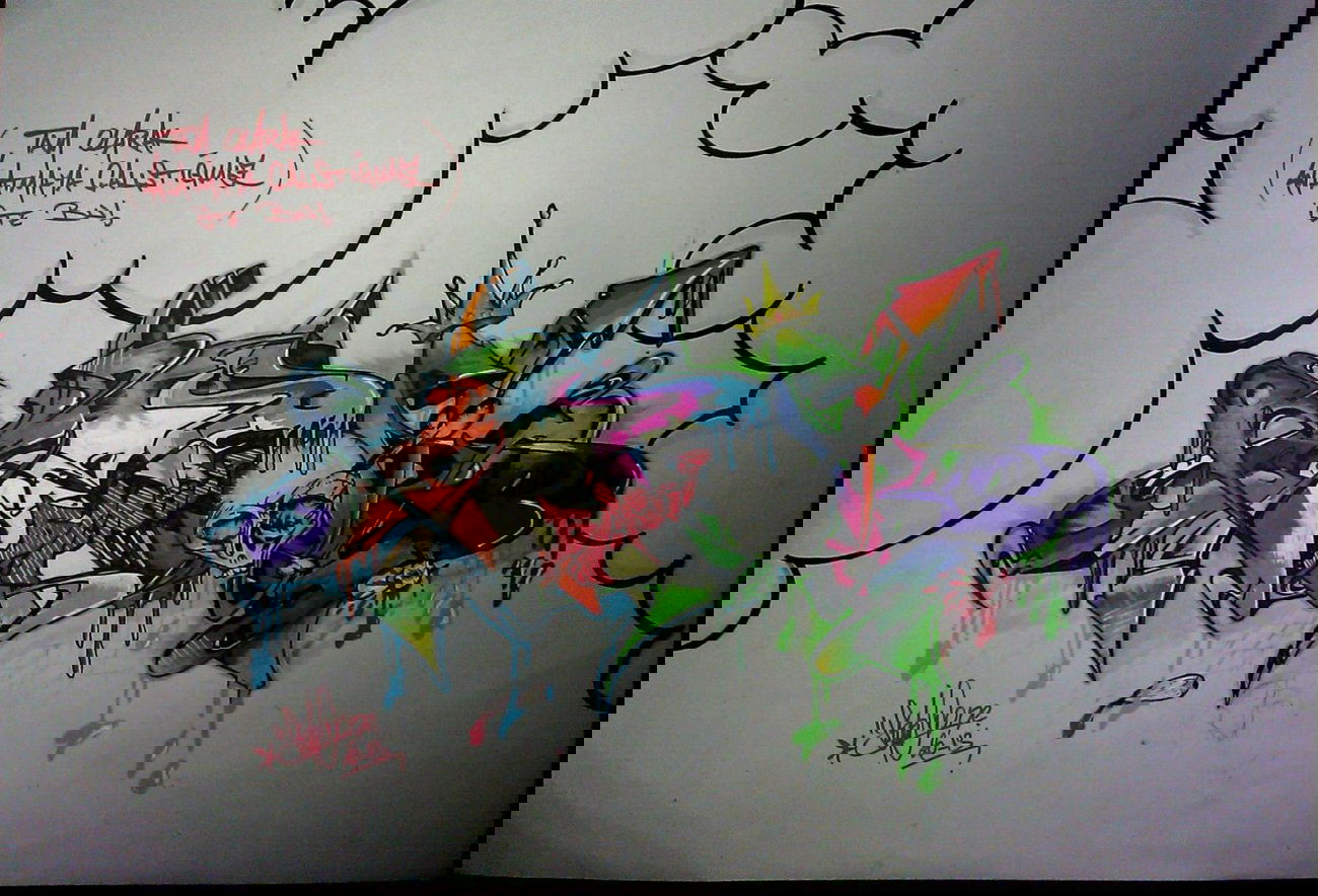 Graffiti Sketch - Photo by ceakone - ceak (2013)