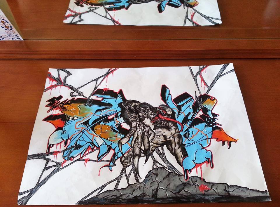 Graffiti Sketch - Photo by ceakone - ceak (2013)