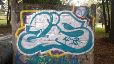 Graffiti Wall in Lubin - Photo by cesais - Ais, aiser, aise (2014)