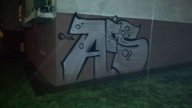 Graffiti Wall - Photo by cesais - Ais, aiz, aiser (2015)