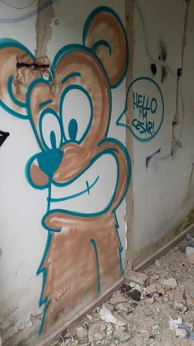 Graffiti Wall - Photo by cesais