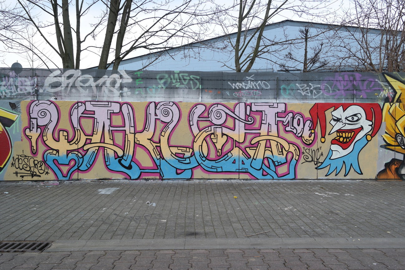 Graffiti Wall in Weinheim - Photo by cesar - cesar, cesarone, snc (2018)