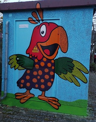 Graffiti Wall in Frankfurt - Photo by cesar - snc, cesar, cesarone (2018)