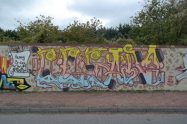 Graffiti Wall in Dijon - Photo by cesar - cesar, snc, cesarone (2017)