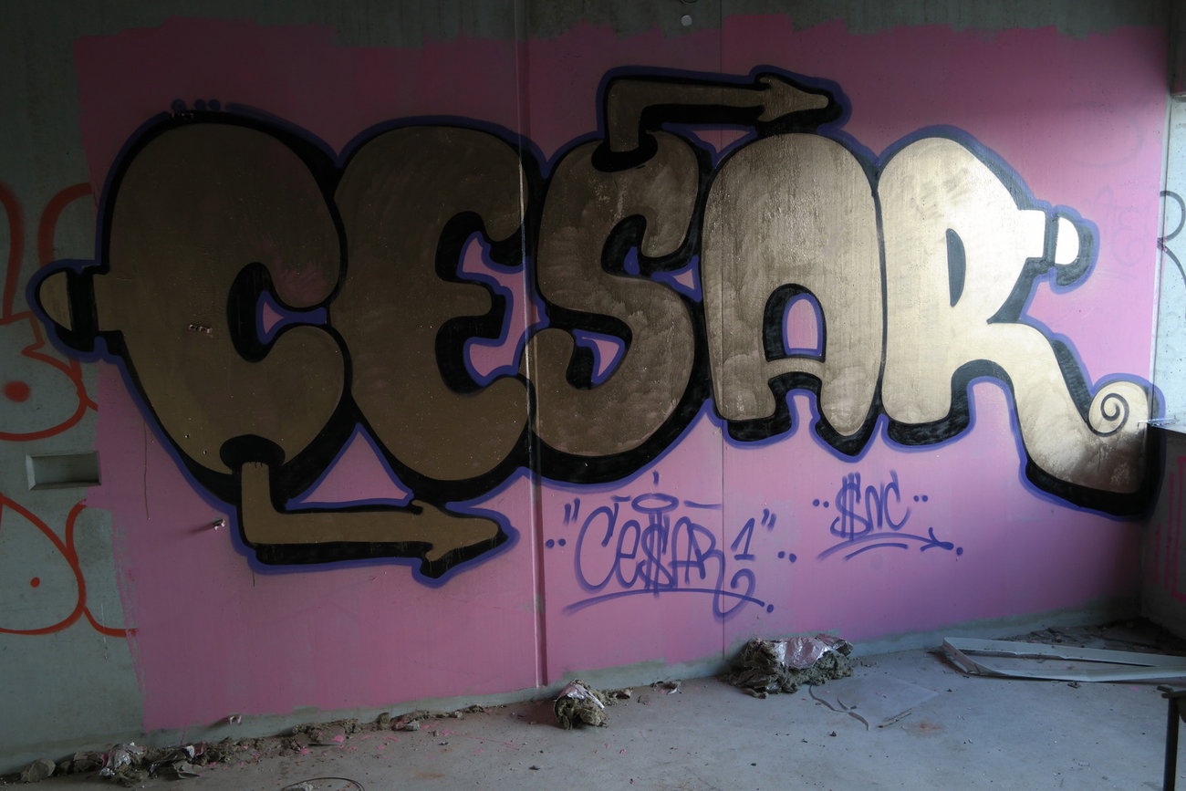 Graffiti Wall - Photo by cesar - cesar, snc (2015)