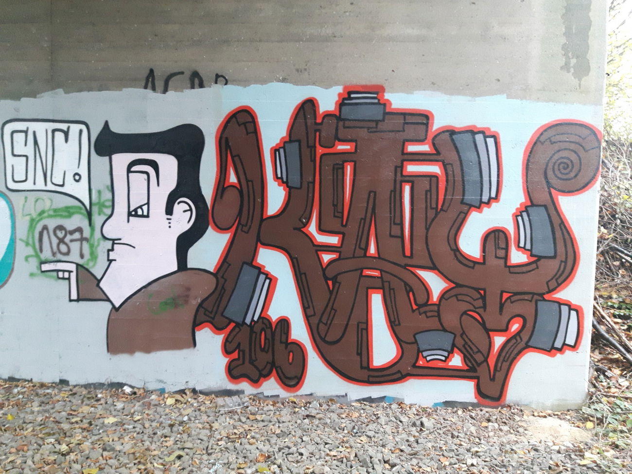 Graffiti Wall in Mainz - Photo by cesar - cesar, snc, cesarone (2017)