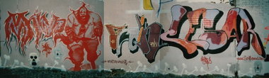 Graffiti Wall - Photo by cesar (2003)