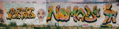 Graffiti Wall in Avignon - Photo by cesar - perso, cesar, snc (2003)