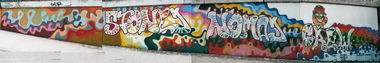 Graffiti Wall in Innsbruck - Photo by cesar - cesar, snc (2012)