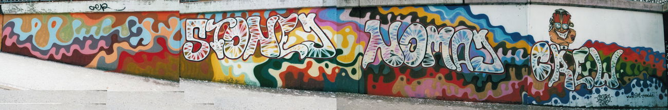 Graffiti Wall in Innsbruck - Photo by cesar - cesar, snc (2012)