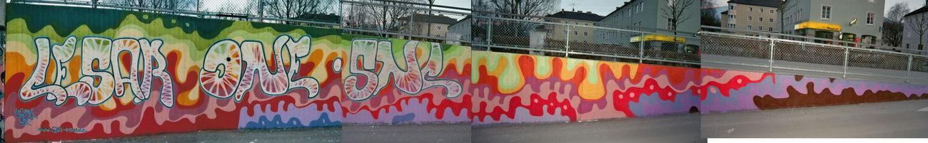Graffiti Wall in Innsbruck - Photo by cesar - cesar, snc (2012)