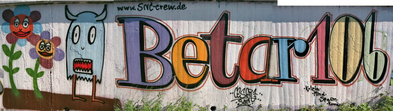Graffiti Wall in Ingelheim am Rhein - Photo by cesar - cesar, snc (2012)