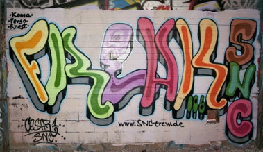 Graffiti Wall - Photo by cesar - cesar, snc (2012)