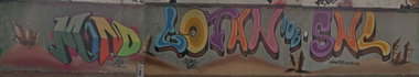 Graffiti Wall - Photo by cesar - mind21, cesar, snc (2012)