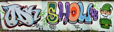 Graffiti Wall - Photo by cesar - mind21, cesar, snc (2012)