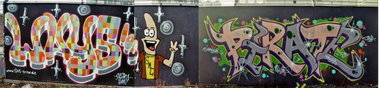 Graffiti Wall - Photo by cesar - pirate, cesar, snc (2012)