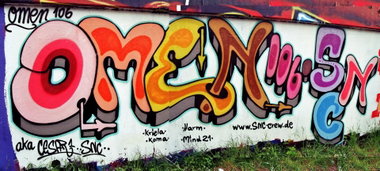 Graffiti Wall - Photo by cesar - snc, cesar
