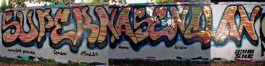 Graffiti Wall - Photo by cesar - snc, cesar (2013)