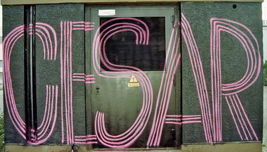 Graffiti Bombing - Photo by cesar - cesar, snc (2013)