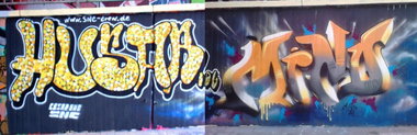 Graffiti Wall - Photo by cesar - cesar, mind21, snc (2014)