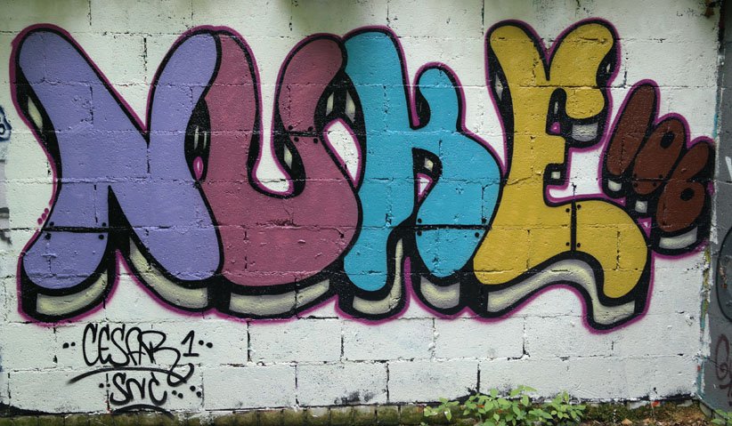 Graffiti Wall - Photo by cesar - cesar, snc (2014)