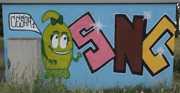 Graffiti Wall - Photo by cesar - cesar, snc, eschborn (2014)