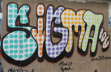 Graffiti Wall - Photo by cesar - cesar, snc, ingelheim (2014)